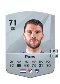 Maarten Paes Common 71 OVR