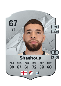 Samuel Shashoua Rare 67 OVR