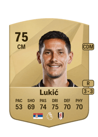Saša Lukić Common 75 OVR