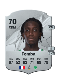 Lamine Fomba Rare 70 OVR