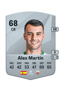 Álex Martín Common 68 OVR
