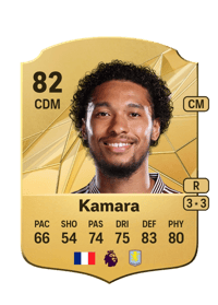 Boubacar Kamara Rare 82 OVR