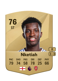 Eddie Nketiah Common 76 OVR