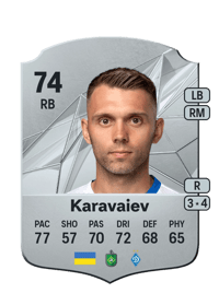 Oleksandr Karavaiev Rare 74 OVR