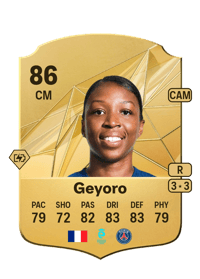 Grace Geyoro Rare 86 OVR