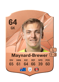 Ashley Maynard-Brewer Rare 64 OVR