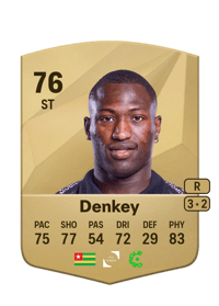 Kévin Denkey Common 76 OVR