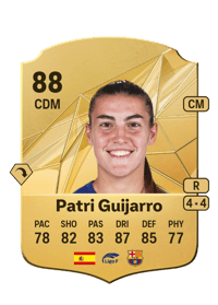 Patri Guijarro Rare 88 OVR