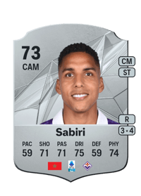 Abdelhamid Sabiri Rare 73 OVR