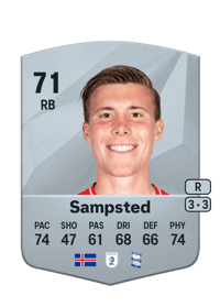 Alfons Sampsted Common 71 OVR