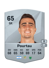 Jerónimo Pourtau Common 65 OVR