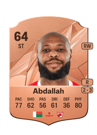 Hakim Abdallah Rare 64 OVR