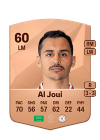 Abdullah Al Joui Common 60 OVR