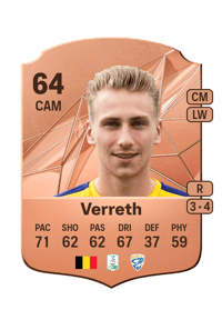 Matthias Verreth Rare 64 OVR