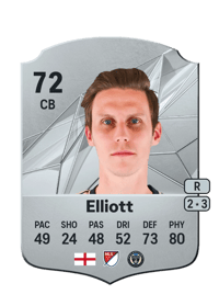 Jack Elliott Rare 72 OVR