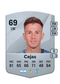 Juan Bautista Cejas Common 69 OVR