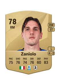 Nicolò Zaniolo Common 78 OVR