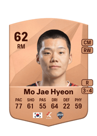 Mo Jae Hyeon Common 62 OVR