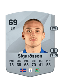 Arnór Sigurðsson Common 69 OVR