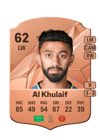 Ayman Al Khulaif Rare 62 OVR