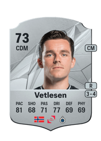 Hugo Vetlesen Rare 73 OVR