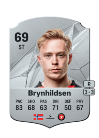 Ola Brynhildsen Rare 69 OVR