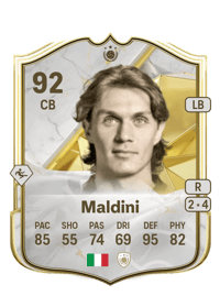 Paolo Maldini Icon 92 OVR