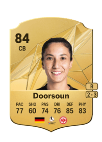 Sara Doorsoun Rare 84 OVR