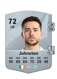 Michael Johnston Common 72 OVR