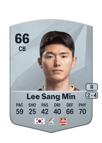 Lee Sang Min Common 66 OVR