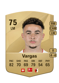 Ruben Vargas Common 75 OVR