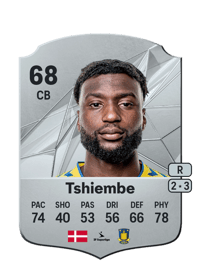 Kevin Tshiembe Rare 68 OVR