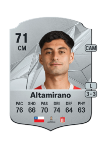 Javier Altamirano Rare 71 OVR