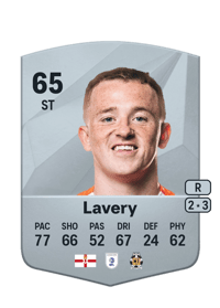 Shayne Lavery Common 65 OVR