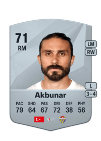Halil Akbunar Common 71 OVR