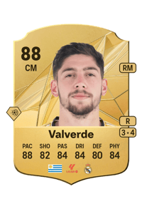 Federico Valverde Rare 88 OVR