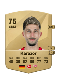 Atakan Karazor Common 75 OVR