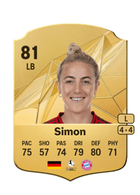 Carolin Simon Rare 81 OVR