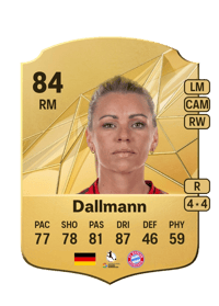 Linda Dallmann Rare 84 OVR