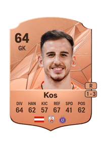 Mirko Kos Rare 64 OVR