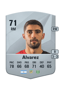 Juan Álvarez Common 71 OVR