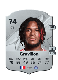 Andreaw Gravillon Rare 74 OVR