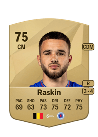 Nicolas Raskin Common 75 OVR
