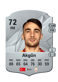 Yunus Akgün Rare 72 OVR