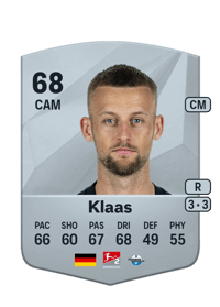 Sebastian Klaas Common 68 OVR