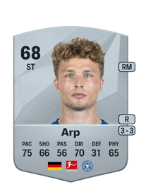 Jann-Fiete Arp Common 68 OVR