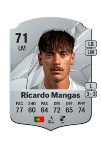 Ricardo Mangas Rare 71 OVR
