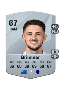 Jake Brimmer Common 67 OVR