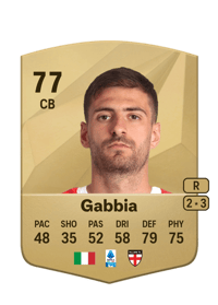 Matteo Gabbia Common 77 OVR