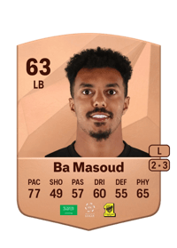 Ahmed Ba Masoud Common 63 OVR
